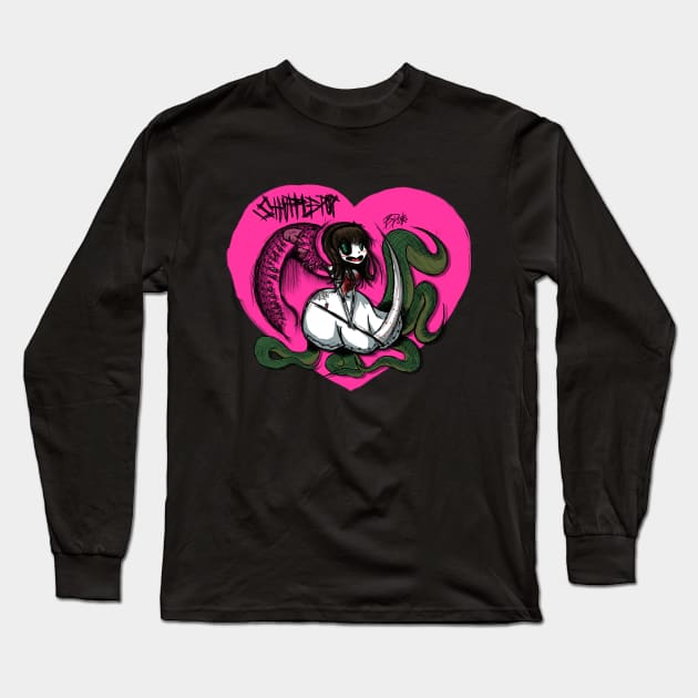 Shufflepop Nightmare Long Sleeve T-Shirt by MoldyClay